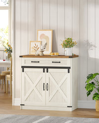 Buffet de Cuisine 2 Portes avec Tiroir - Oscar