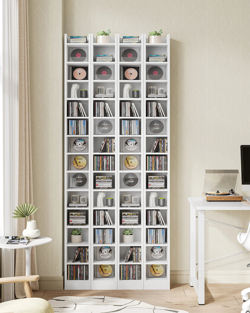 Étagère CD 14 Niveaux pour 272 CD - Milo