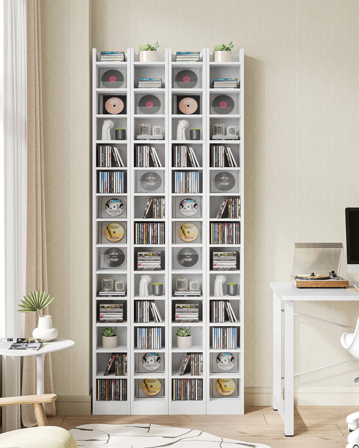 Étagère CD 14 Niveaux pour 272 CD - Milo