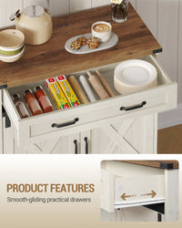 Buffet de Cuisine 2 Portes avec Tiroir - Oscar – vue 3