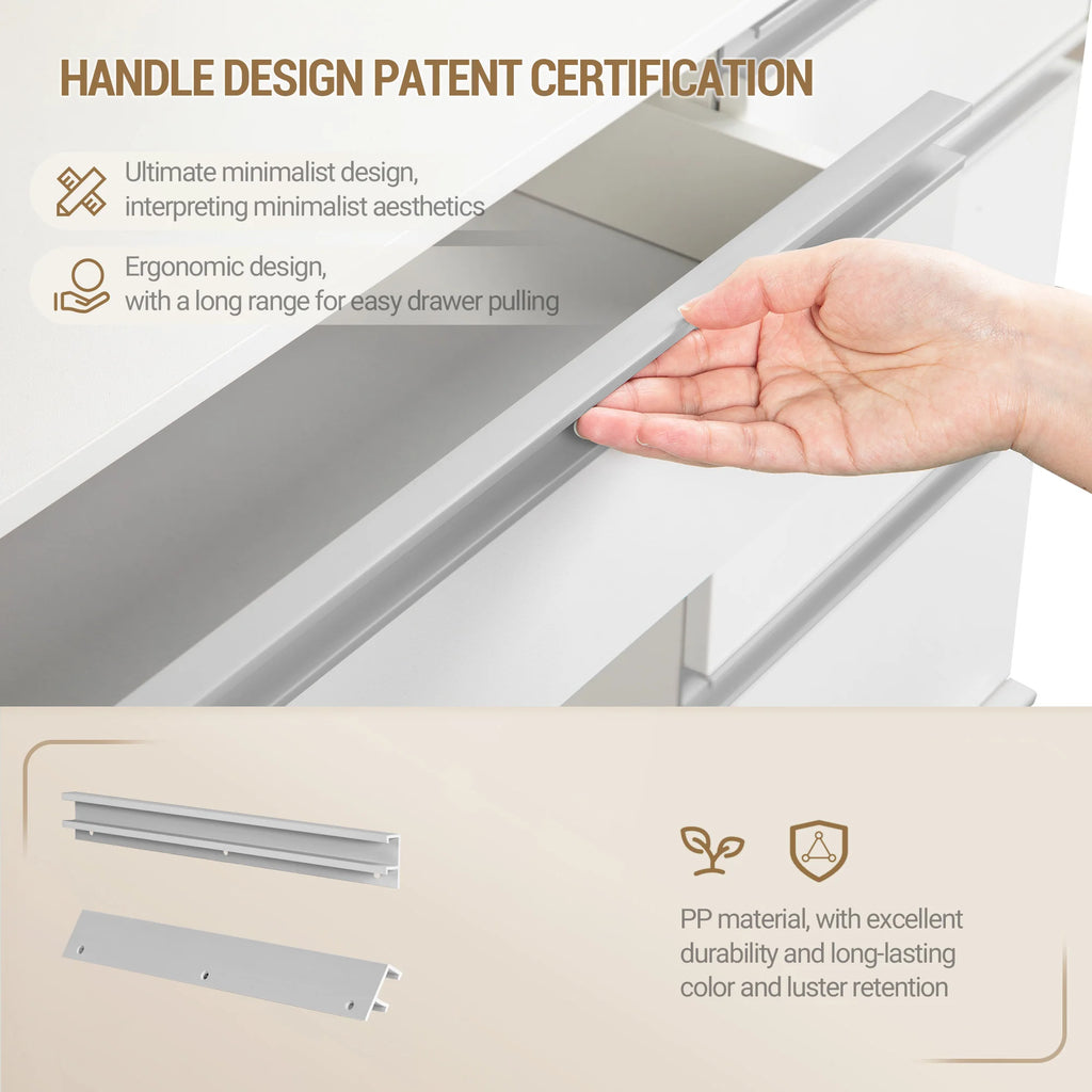 Grande Coiffeuse 150 cm avec Miroir 10 LED - Charlotte – vue 4