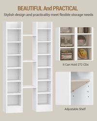 Étagère CD 14 Niveaux pour 272 CD - Milo – vue 3