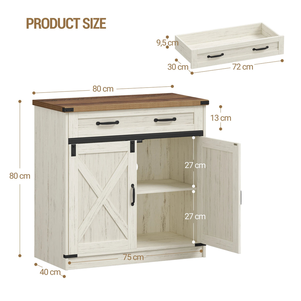 Buffet de Cuisine 2 Portes avec Tiroir - Oscar – vue 6
