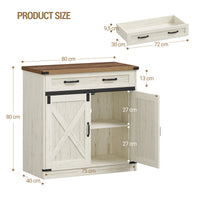 Buffet de Cuisine 2 Portes avec Tiroir - Oscar – vue 6