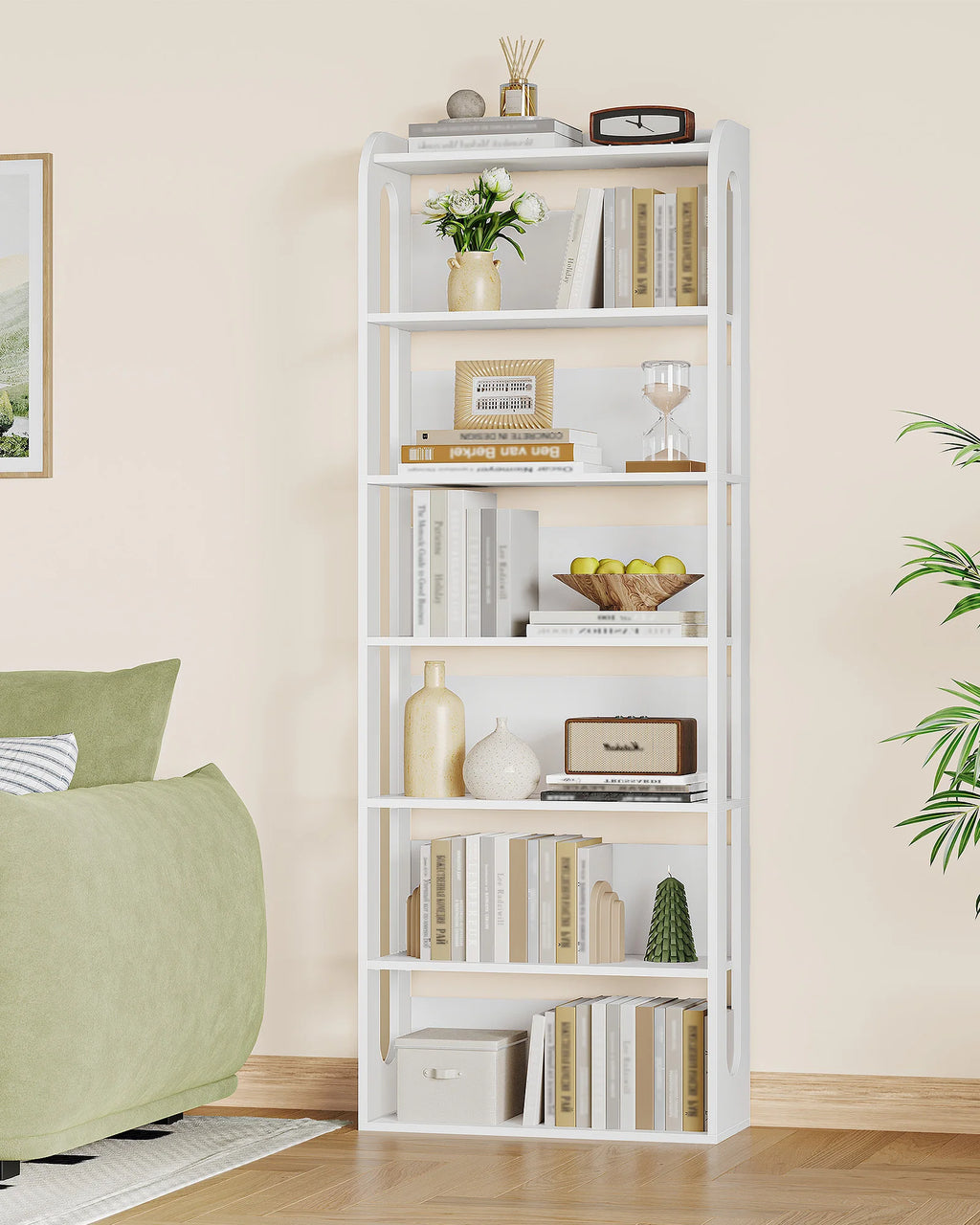 Bibliothèque en Bois 7 Niveaux - Maxime