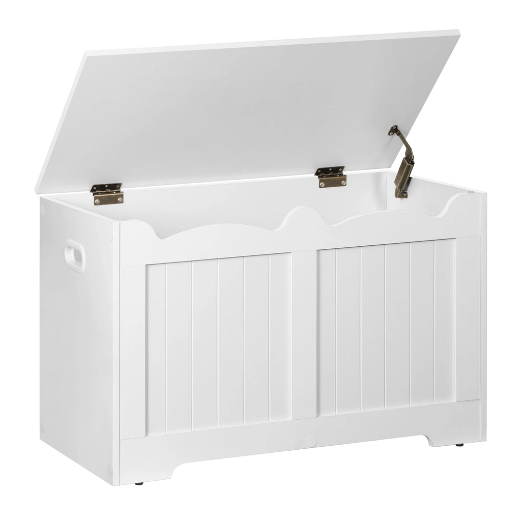 Banc de Rangement Blanc 76 cm - Anatole