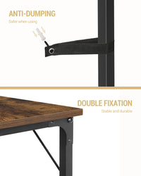 Console d'Entrée Étroite Style Industriel - Clément – vue 5