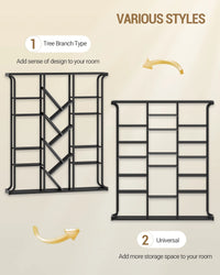 Bibliothèque Arbre 6 Niveaux 17 Compartiments - Gabriel – vue 5