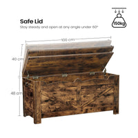 Banc Coffre de Rangement Relevable - Augustin – vue 6