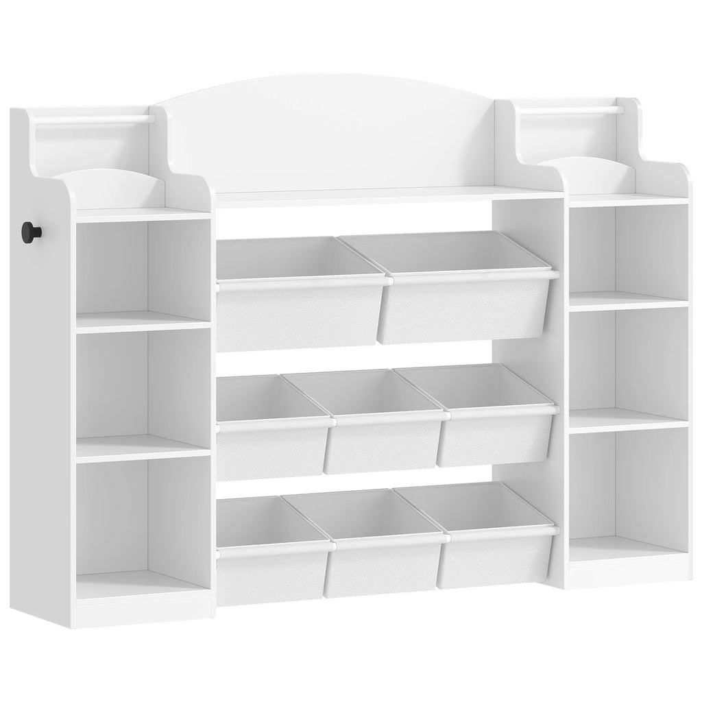 Bibliothèque Enfant avec 8 Bacs en Tissu - Tom