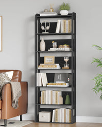 Bibliothèque en Bois 7 Niveaux - Maxime – vue 2