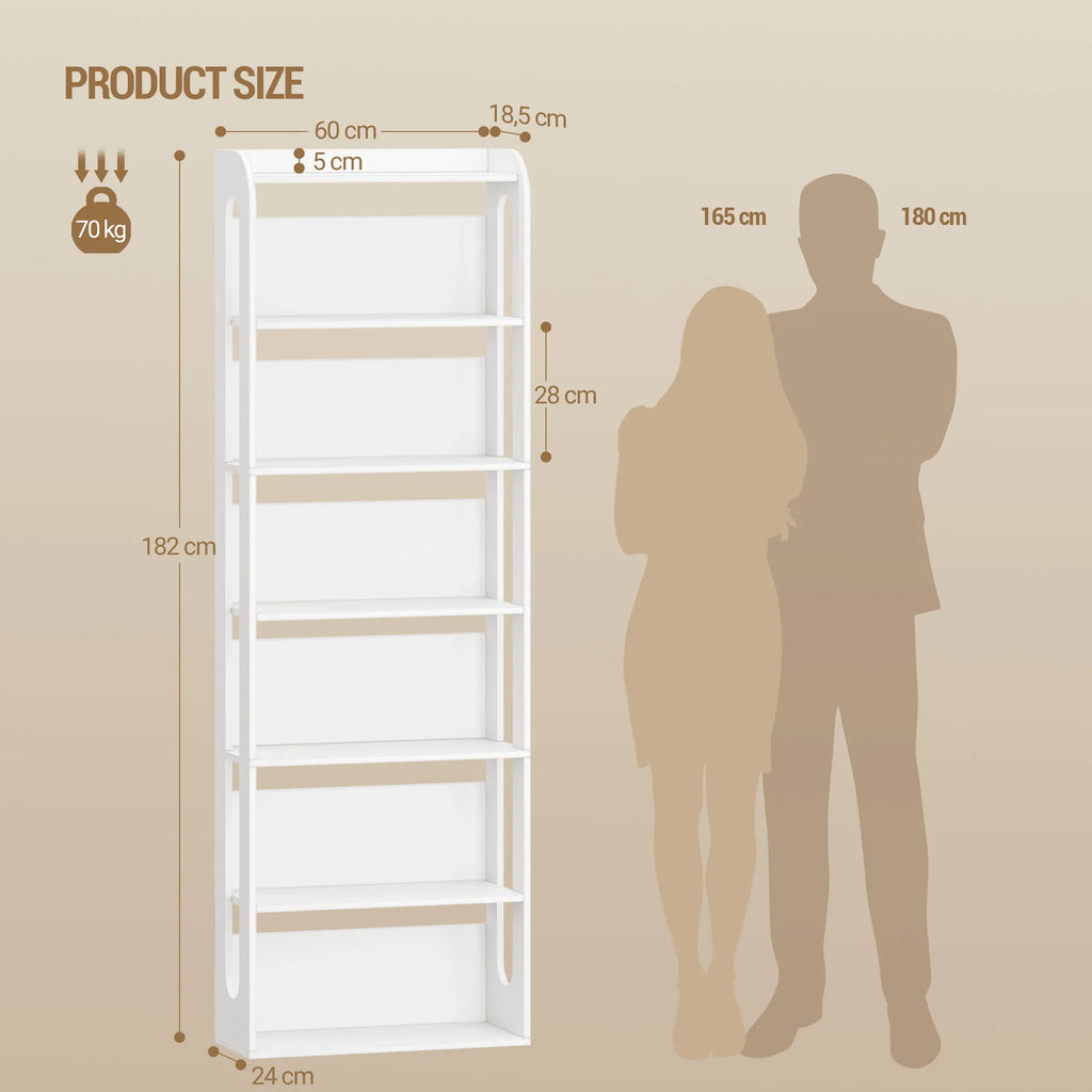 Bibliothèque en Bois 7 Niveaux - Maxime – vue 6