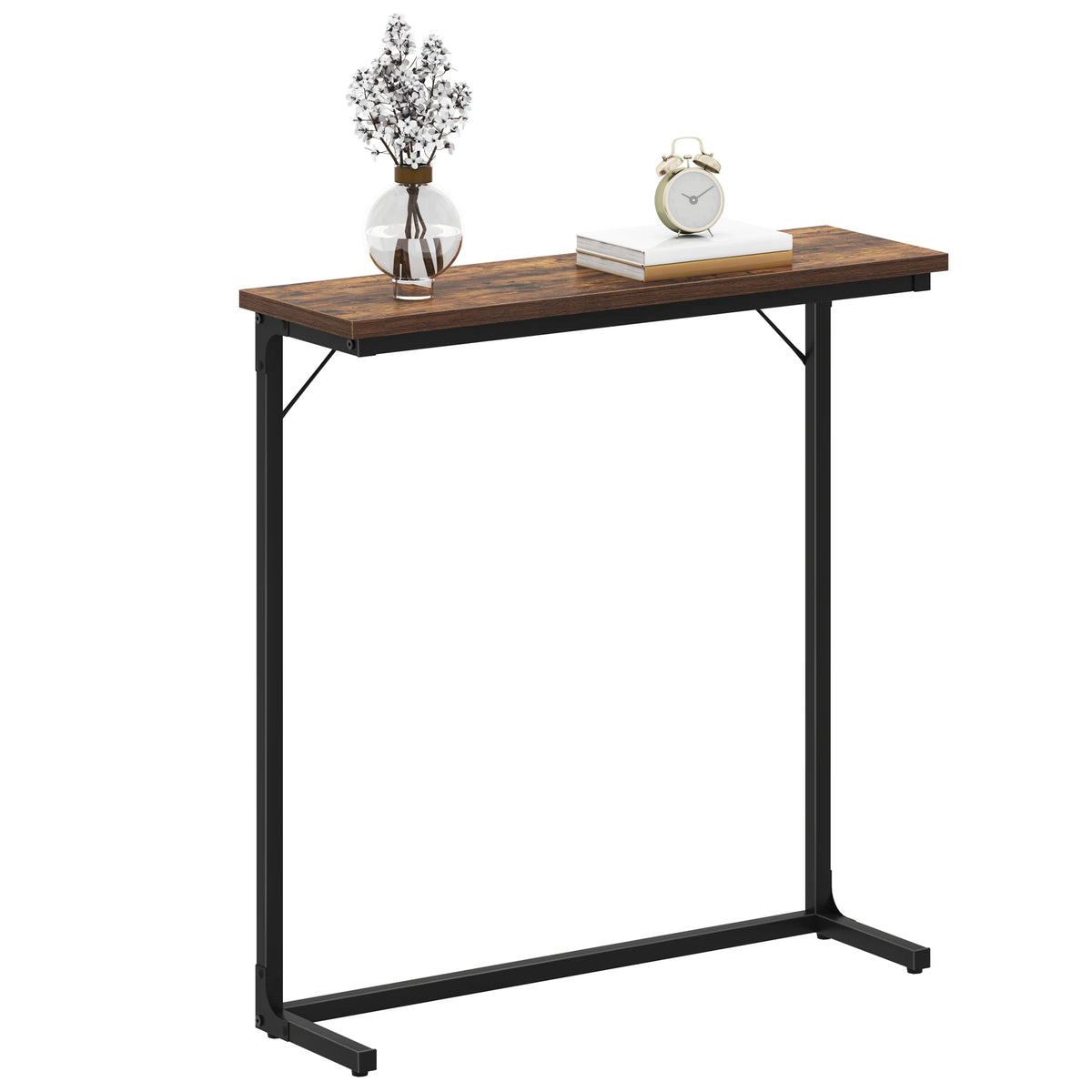 Console d'Entrée Étroite Style Industriel - Clément – vue 4